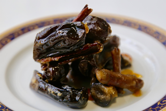 Berenjenas Confitadas Con Canela (Candied eggplants with cinnamon)